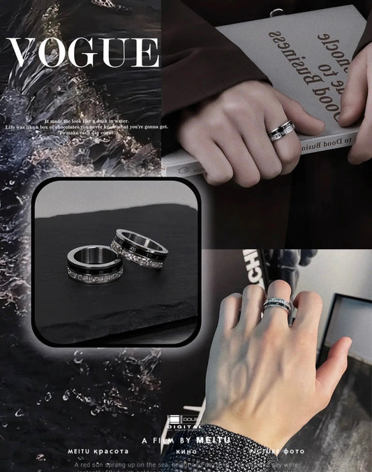 Handsome men's ring(Anchor development)