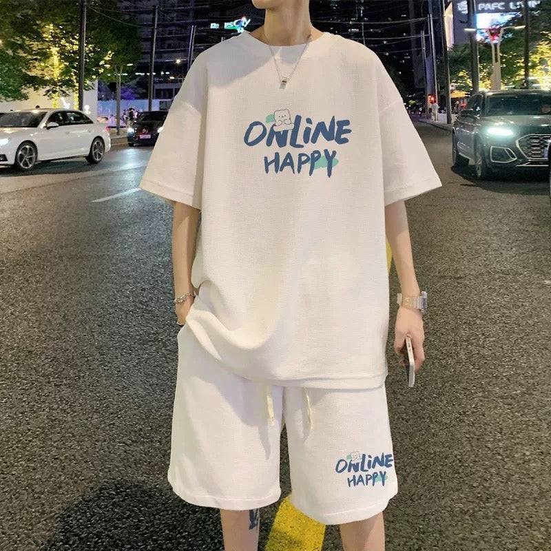 Trendy brand short sleeved T-shirt set(Anchor development)