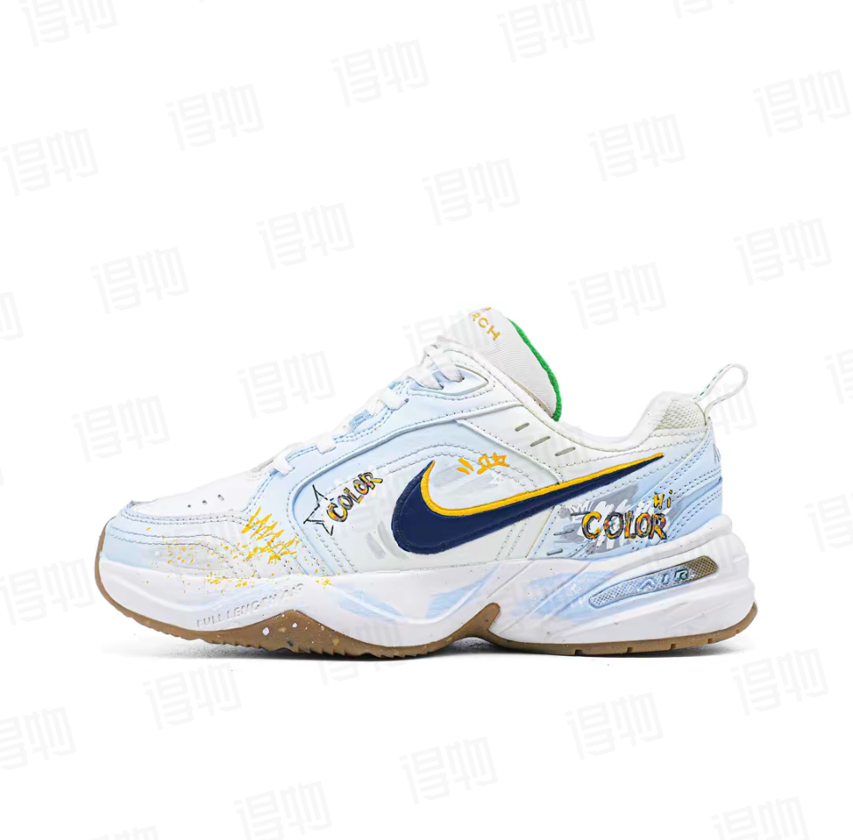 Nike Air Monarch 4 rainbow face(Anchor development)