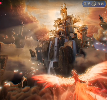 زهرة ظل طائر الفينيق الناري (تطوير المرساة)